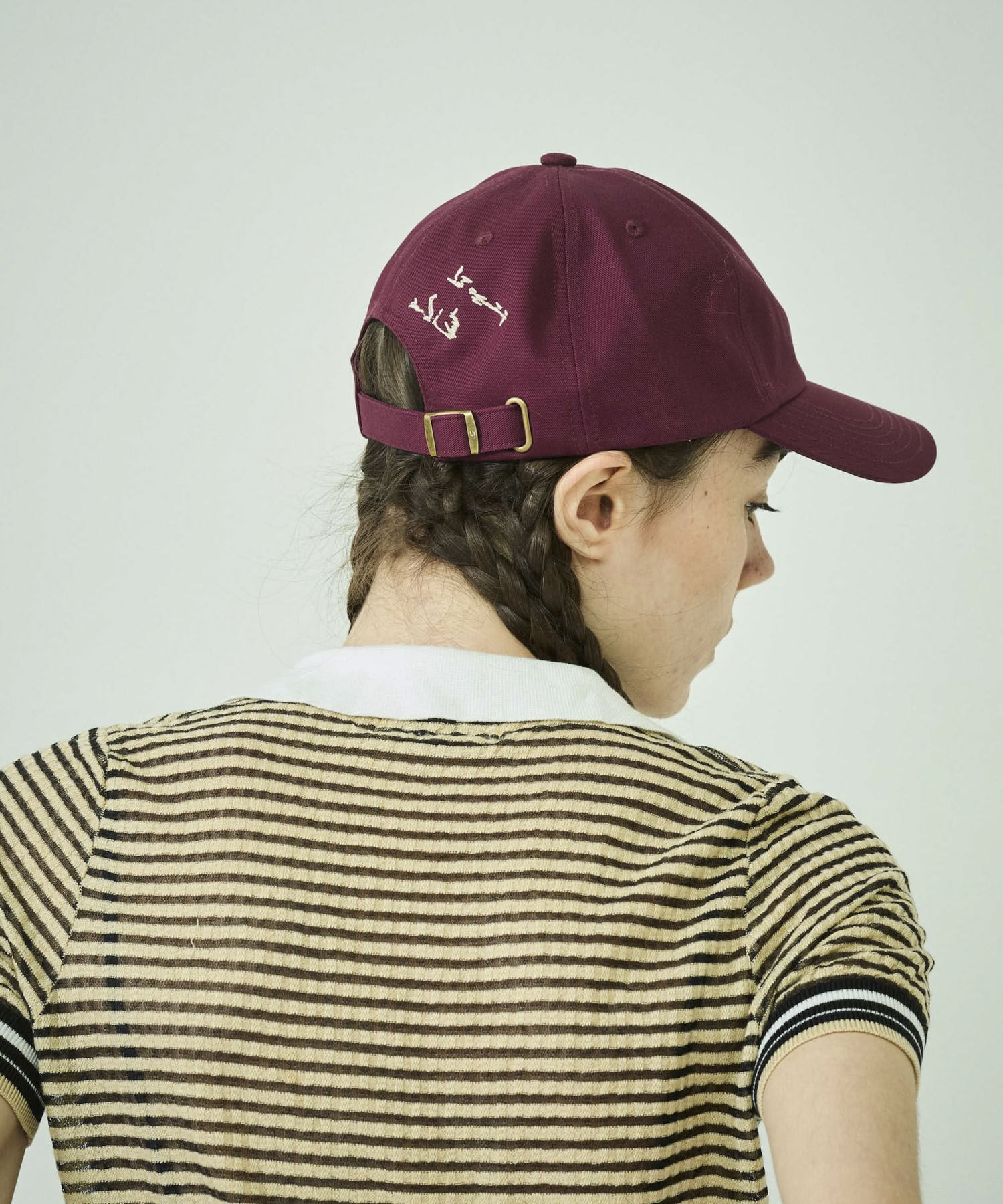 URBAN RESEARCH「LY　LETTER CAP」|キャップ・キャスケット|ボルドー