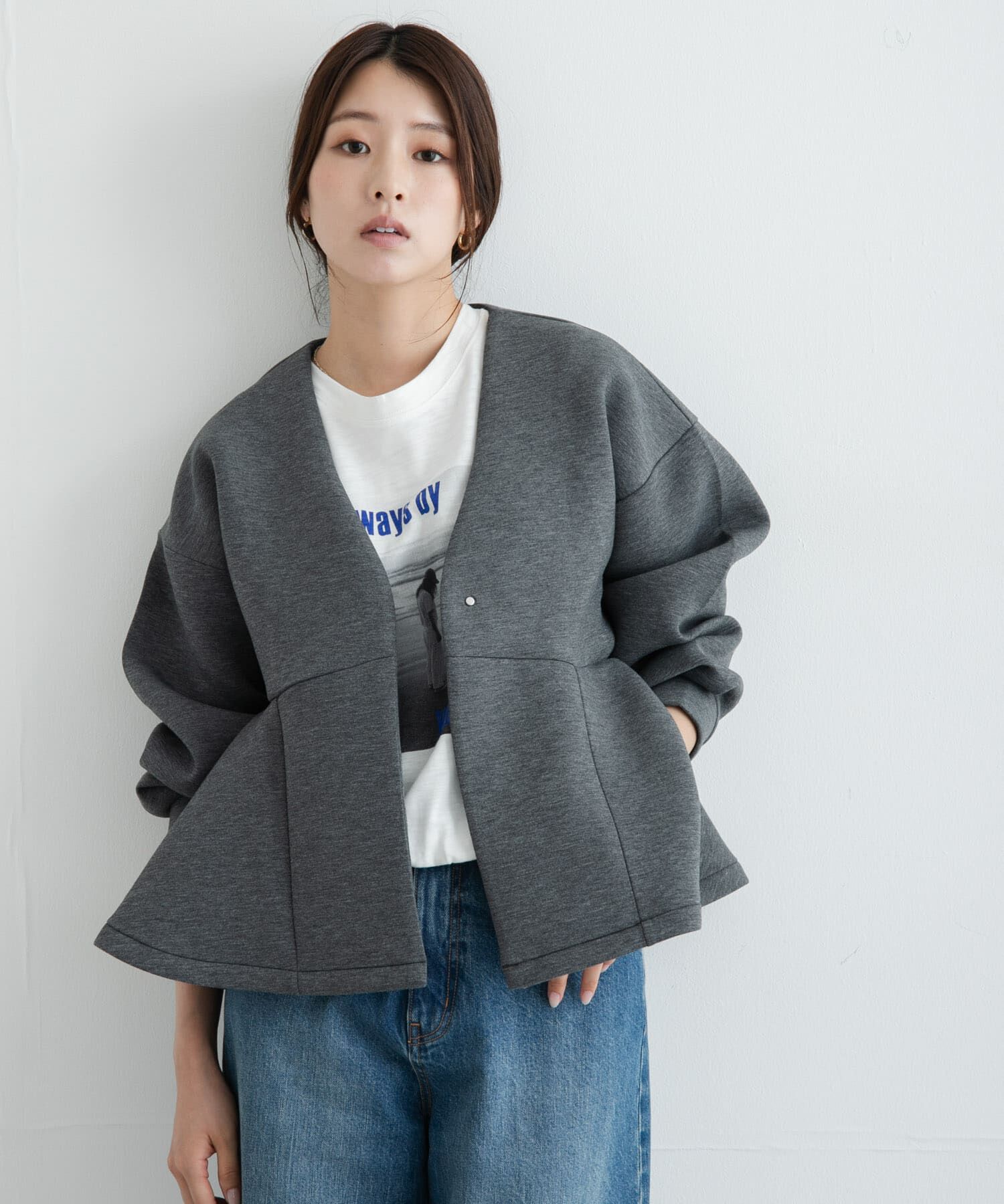 WEB限定』ダンボールペプラムブルゾン（Sonny Label ）｜ルミネの