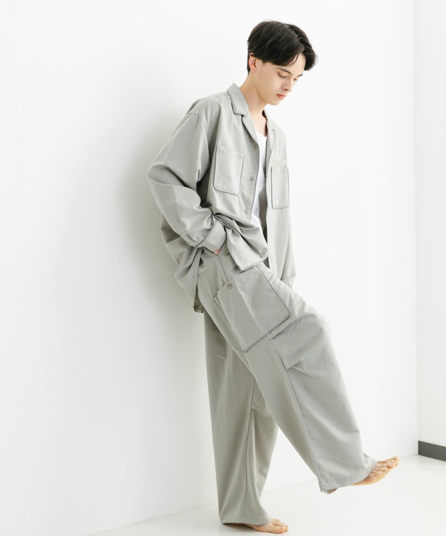 SENSE OF PLACE by URBAN RESEARCH「『別注』OATSIDE&times;SENSE OF PLACE　オープンカラーシャツ」|シャツ・ブラウス|