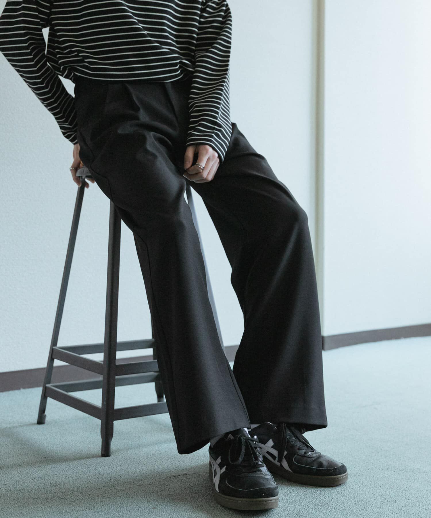 SENSE OF PLACE by URBAN RESEARCH「『速乾』ドライタッチ2タックワイドパンツ」|その他|