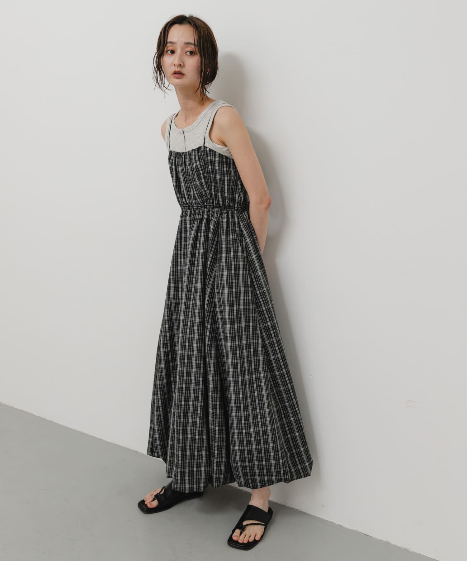 SENSE OF PLACE by URBAN RESEARCH「バルーンキャミワンピース」|ワンピース|