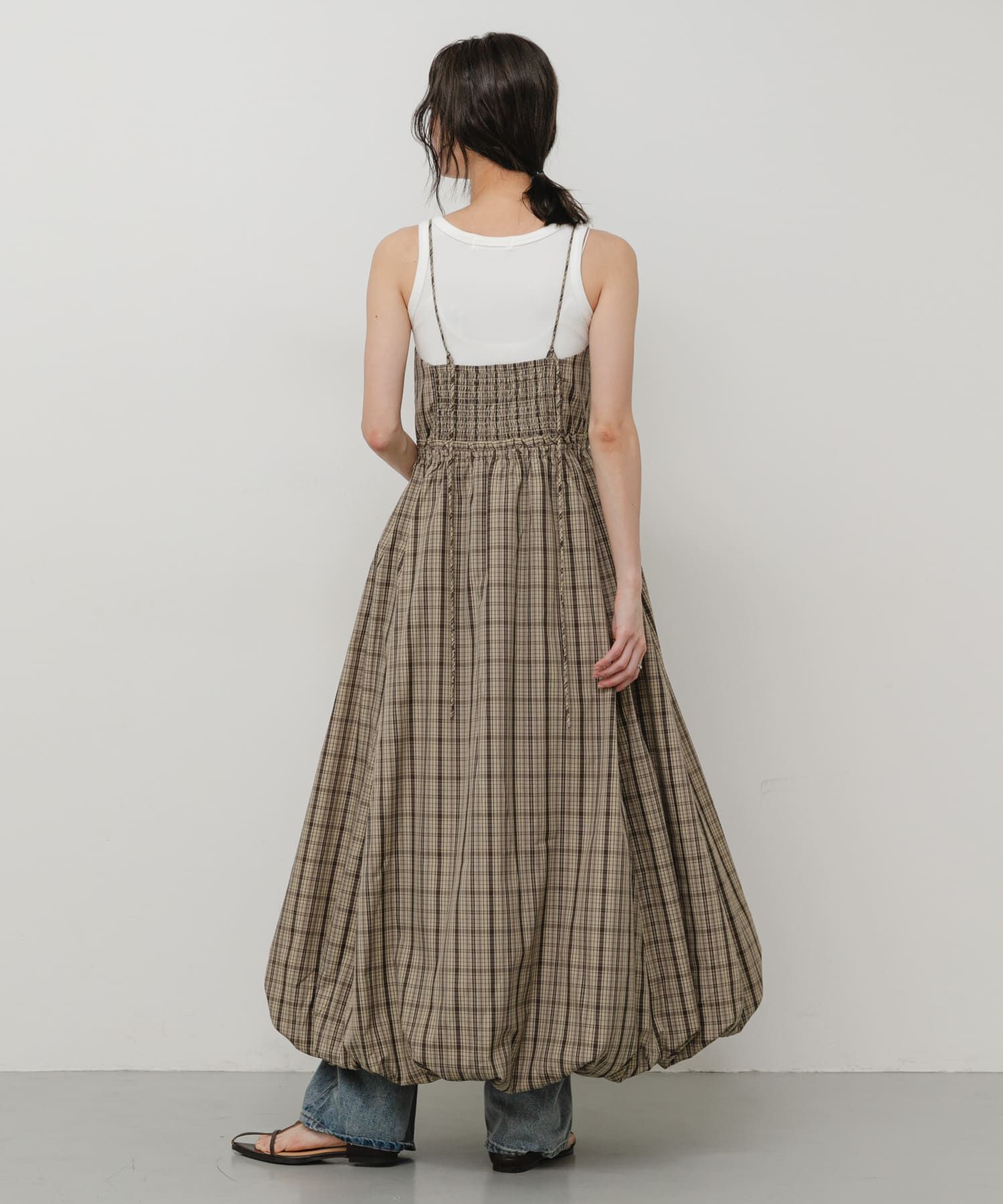 SENSE OF PLACE by URBAN RESEARCH「バルーンキャミワンピース」|ワンピース|