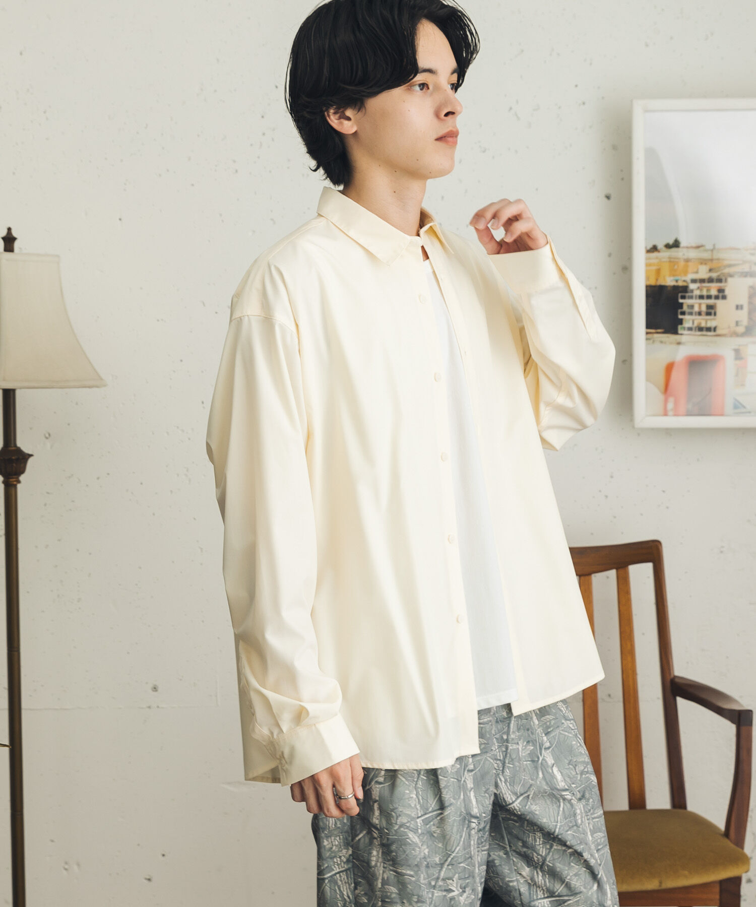 SENSE OF PLACE by URBAN RESEARCH「『イージーケア/吸水速乾』コンフォートレギュラーカラーシャツ」|シャツ・ブラウス|