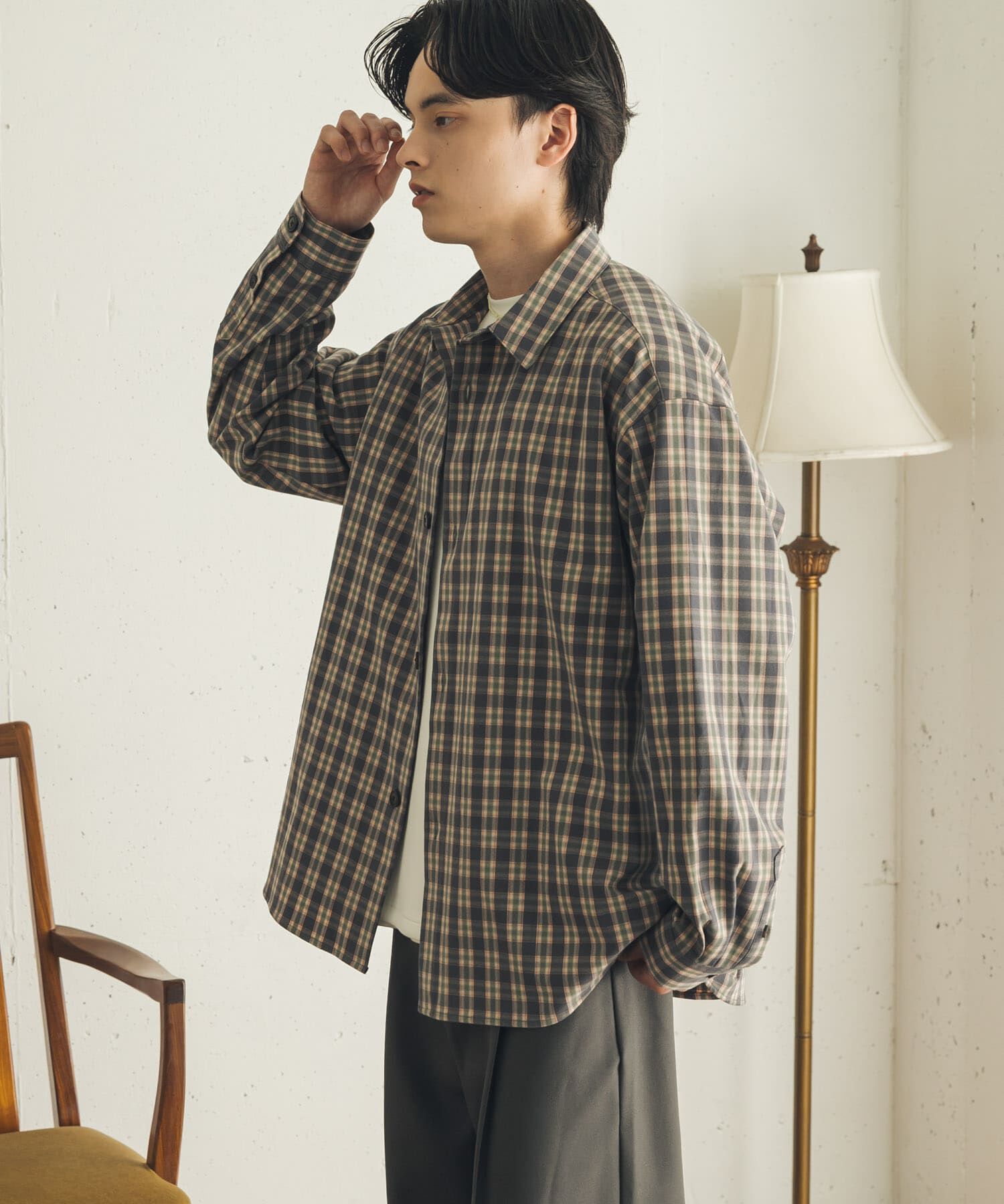 SENSE OF PLACE by URBAN RESEARCH「『イージーケア』カラールーズシャツ」|シャツ・ブラウス|