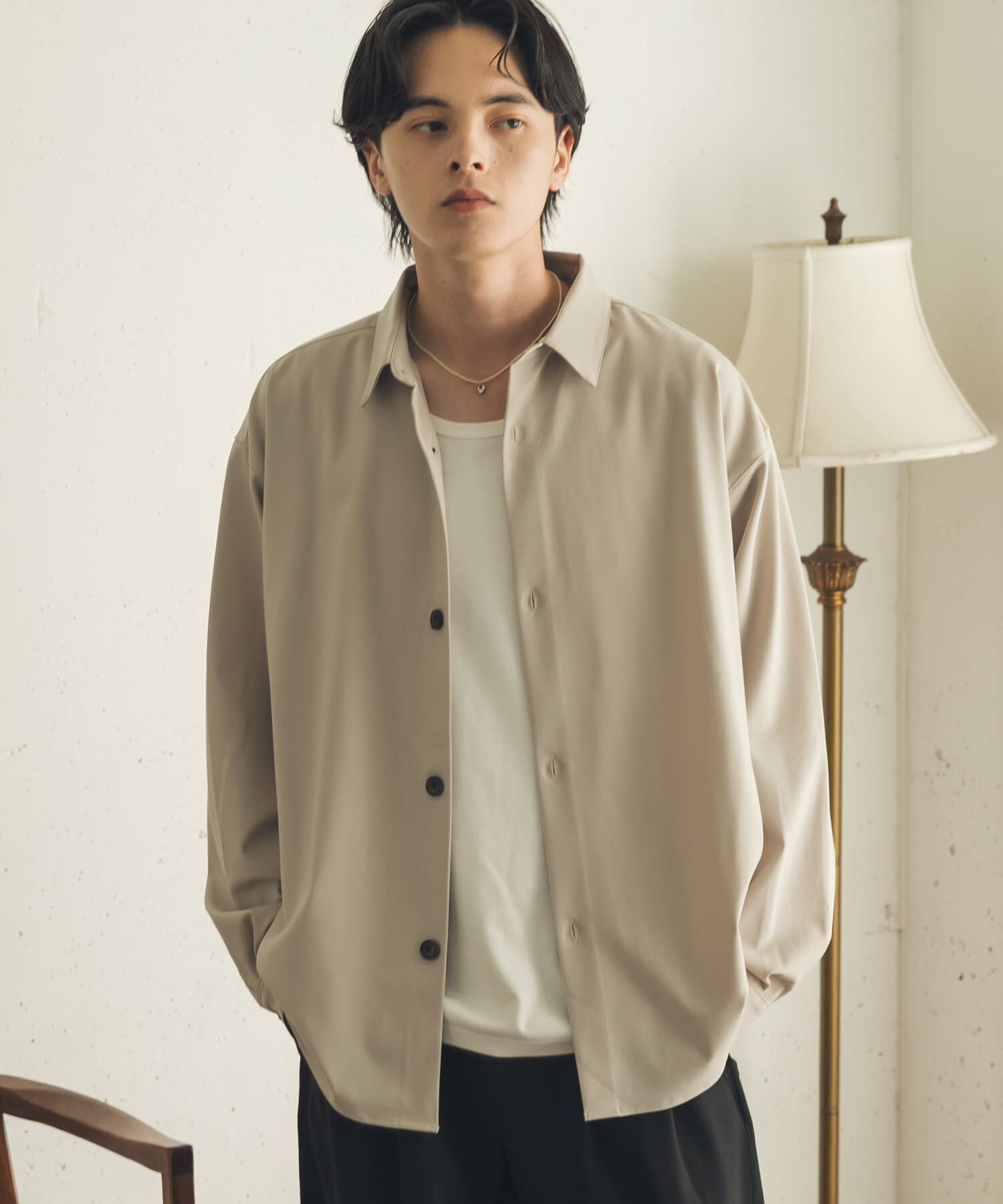 SENSE OF PLACE by URBAN RESEARCH「『イージーケア』カラールーズシャツ」|シャツ・ブラウス|