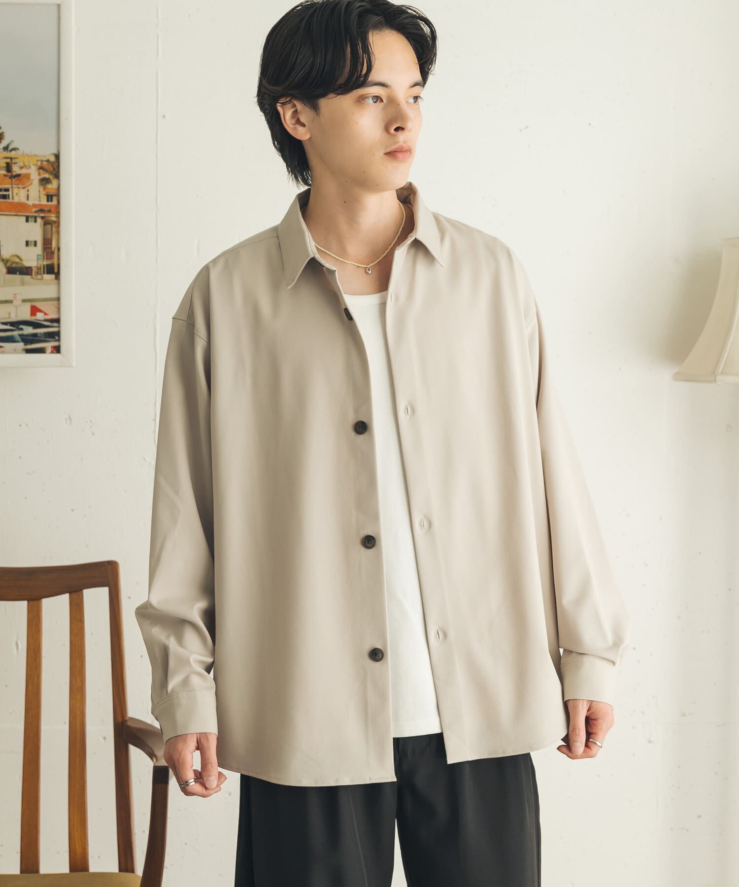 SENSE OF PLACE by URBAN RESEARCH「『イージーケア』カラールーズシャツ」|シャツ・ブラウス|