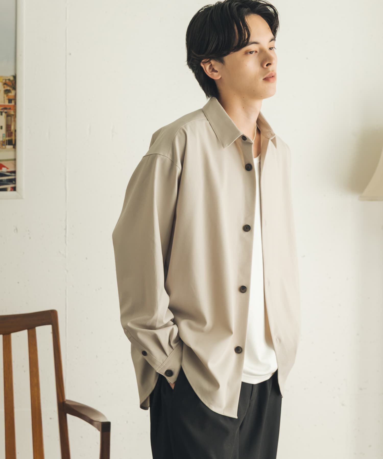 SENSE OF PLACE by URBAN RESEARCH「『イージーケア』カラールーズシャツ」|シャツ・ブラウス|