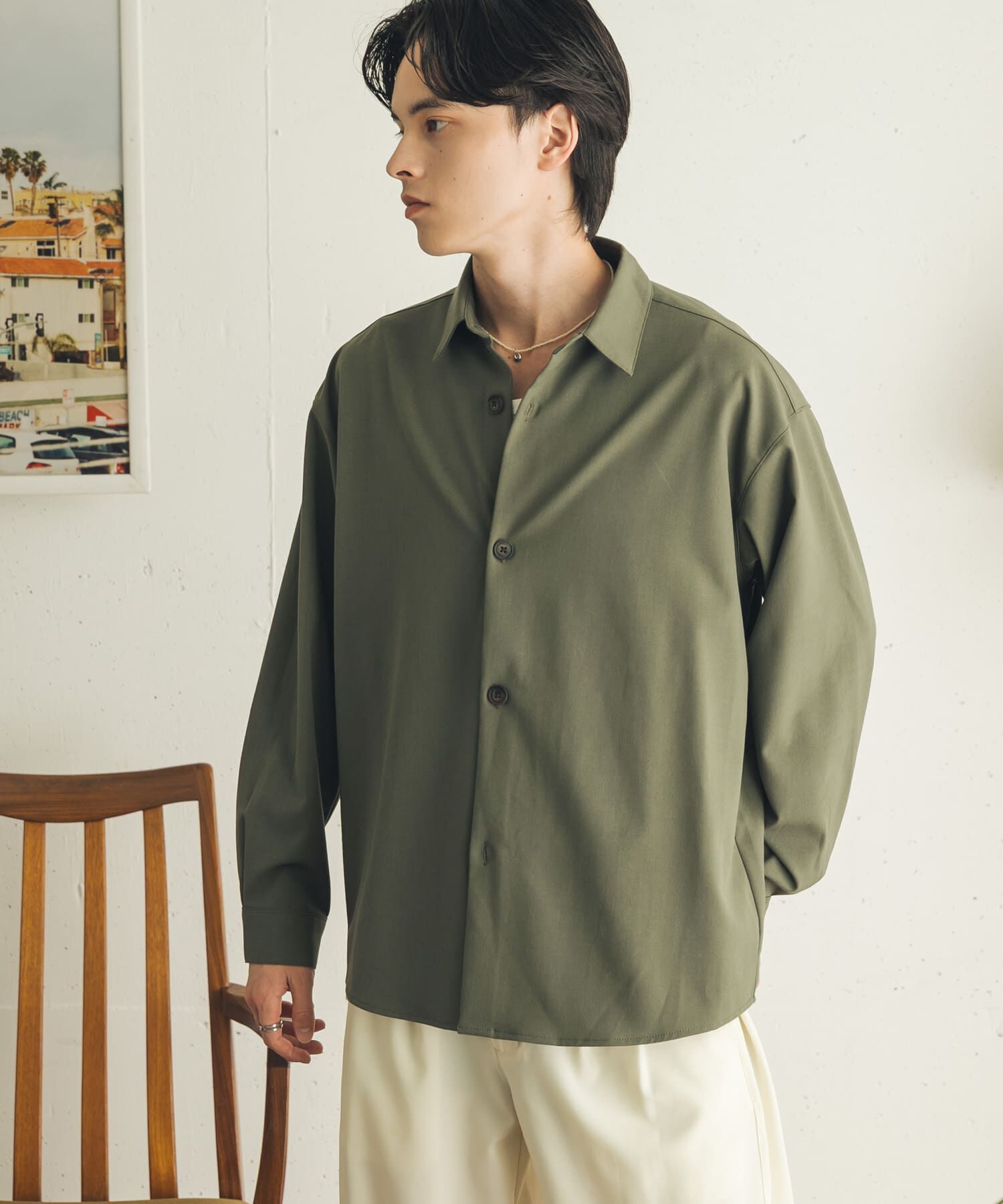 SENSE OF PLACE by URBAN RESEARCH「『イージーケア』カラールーズシャツ」|シャツ・ブラウス|