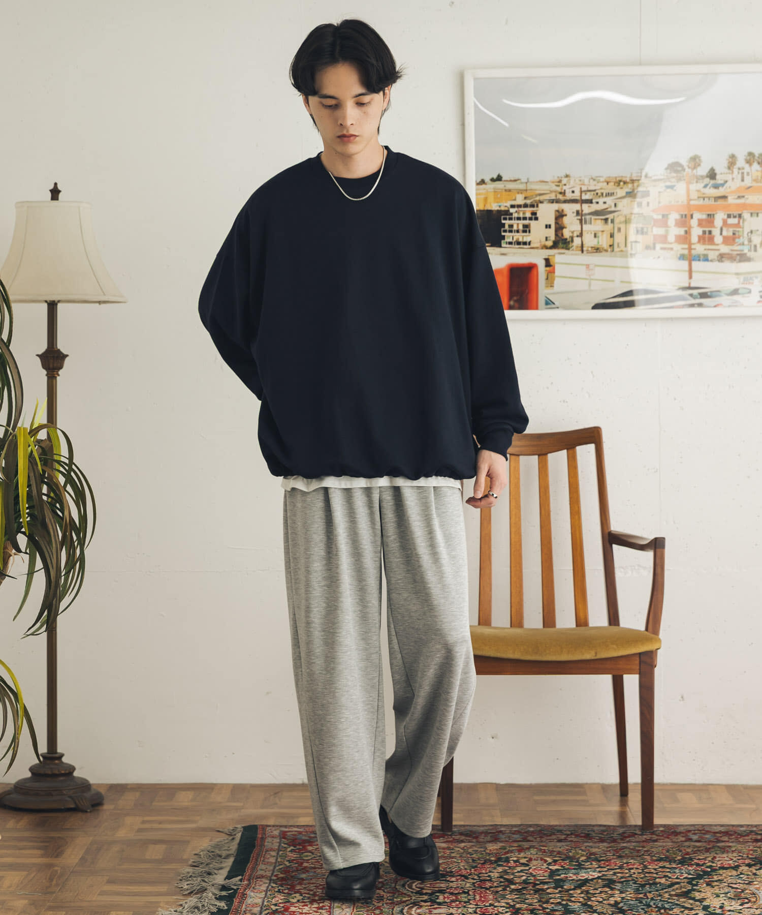 SENSE OF PLACE by URBAN RESEARCH「ダンボールスウェットカーブパンツ」|その他|