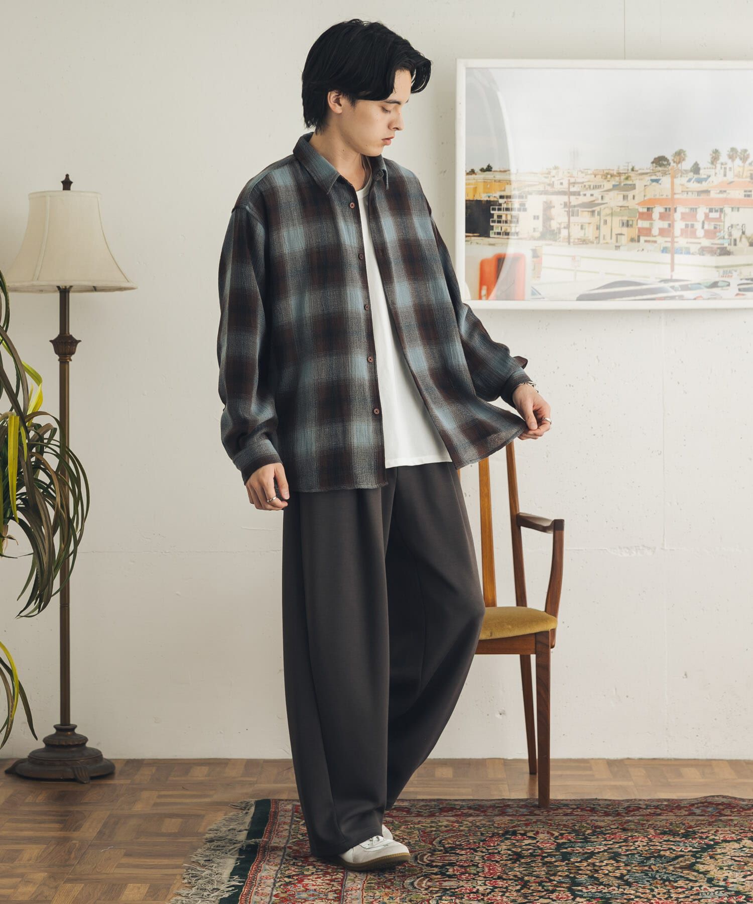SENSE OF PLACE by URBAN RESEARCH「ダンボールスウェットカーブパンツ」|その他|