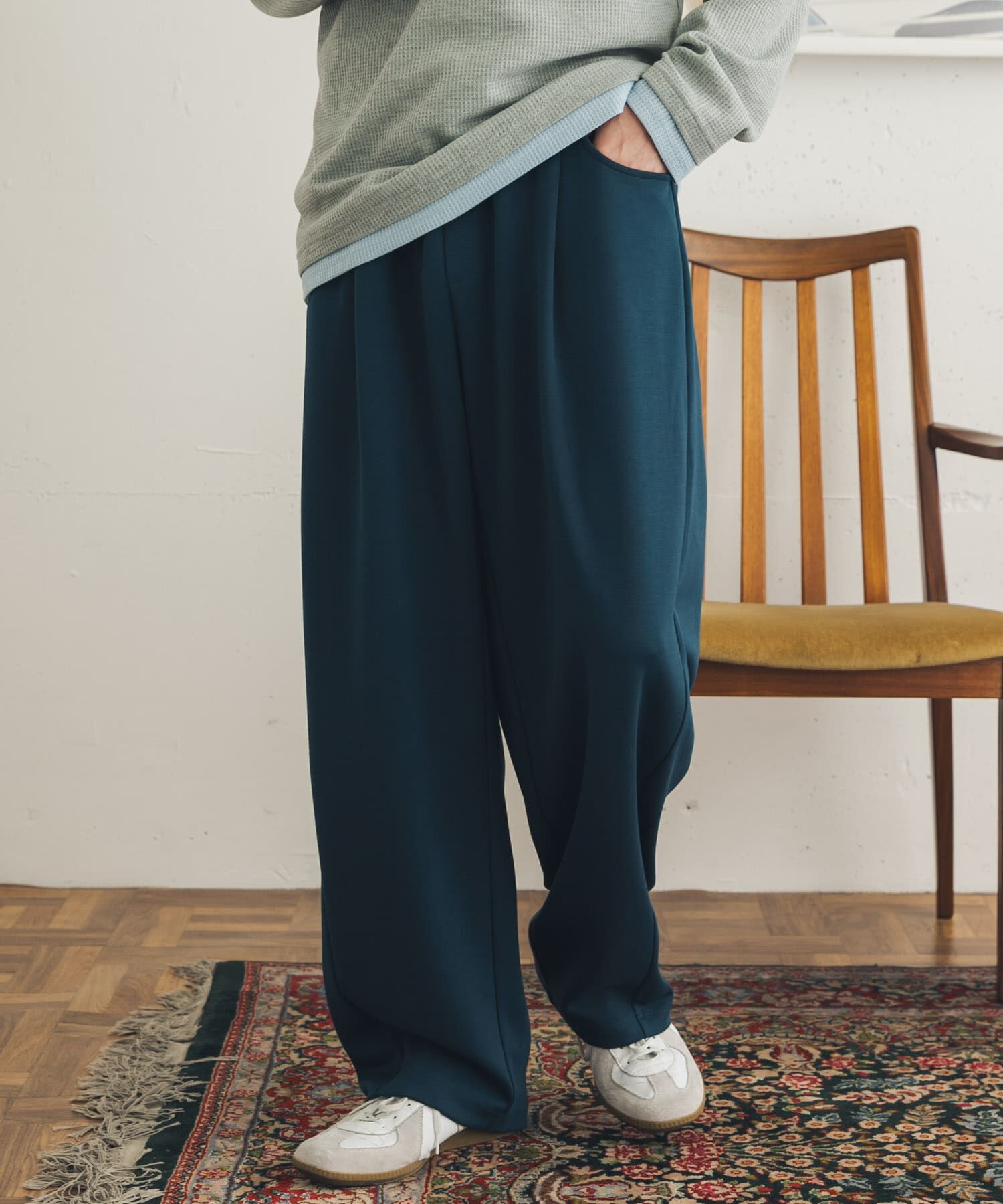 SENSE OF PLACE by URBAN RESEARCH「ダンボールスウェットカーブパンツ」|その他|
