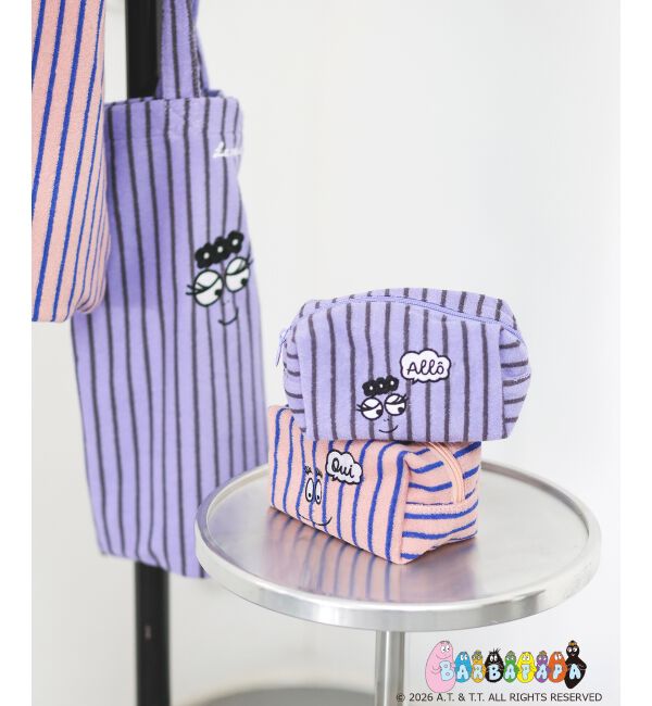  「【BARBAPAPA】パイルポーチ」|ポーチ|
