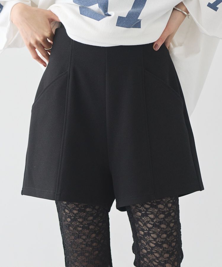 earth music&ecology「カットツイルショートパンツ」|その他|Black