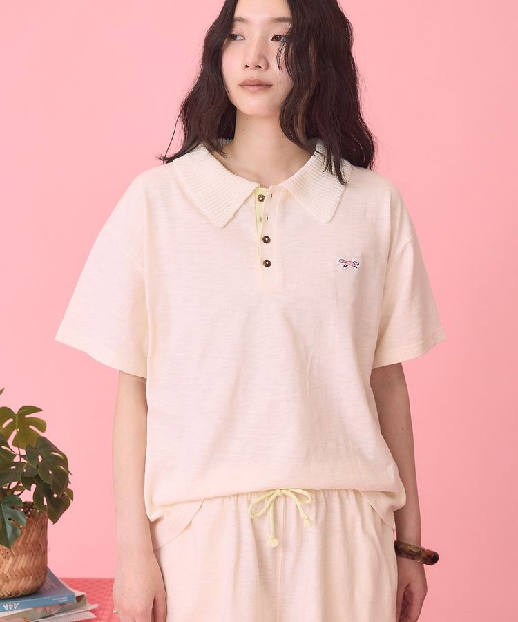 AMERICAN HOLIC「【PENNEY'S】配色ポロ+ショートパンツ」|オールインワン|