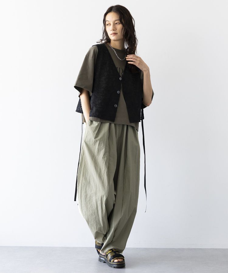 GARAGE OF GOOD CLOTHING「サイドラインバギーバレルパンツ」|その他|