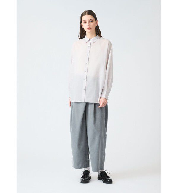 mizuiro ind「mizuiro ind ラップライクワイドパンツ」|その他|