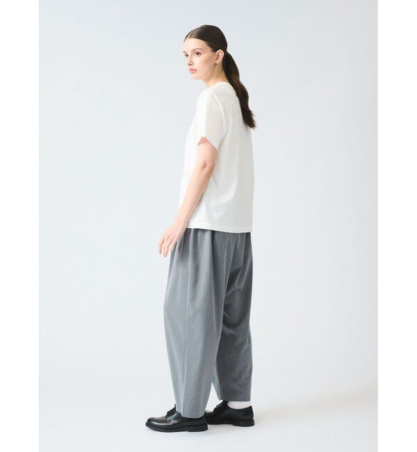 mizuiro ind「mizuiro ind ラップライクワイドパンツ」|その他|