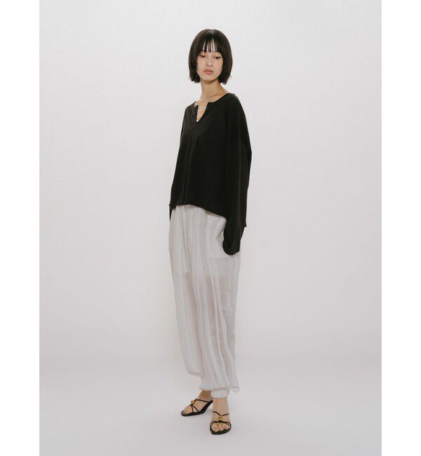 MIDIUMISOLID「MIDIUMISOLID for Ladies レースバルーンイージーパンツ」|その他|