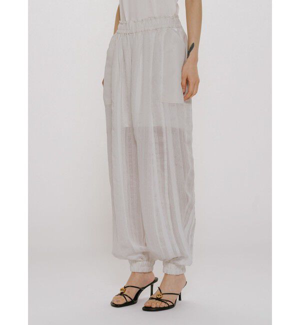 MIDIUMISOLID「MIDIUMISOLID for Ladies レースバルーンイージーパンツ」|その他|