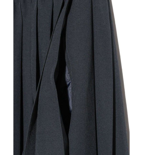 MIDIUMISOLID「MIDIUMISOLID for Ladies アシンメトリープリーツスカート」|スカート|