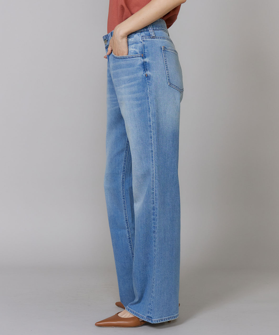 INED「《INED別注》フレアデニム《Healthy DENIM》」|デニム|