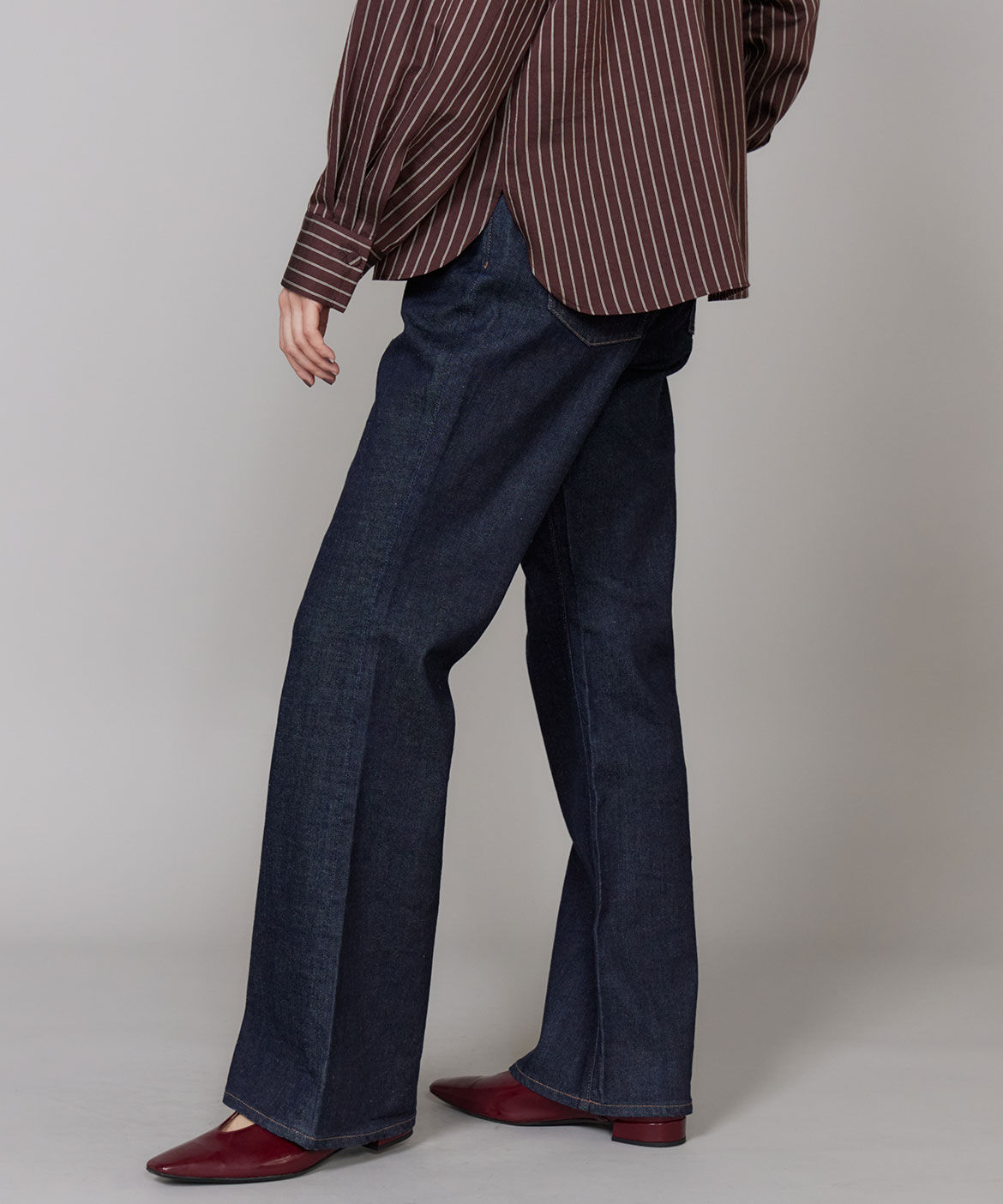 INED「《INED別注》フレアデニム《Healthy DENIM》」|デニム|