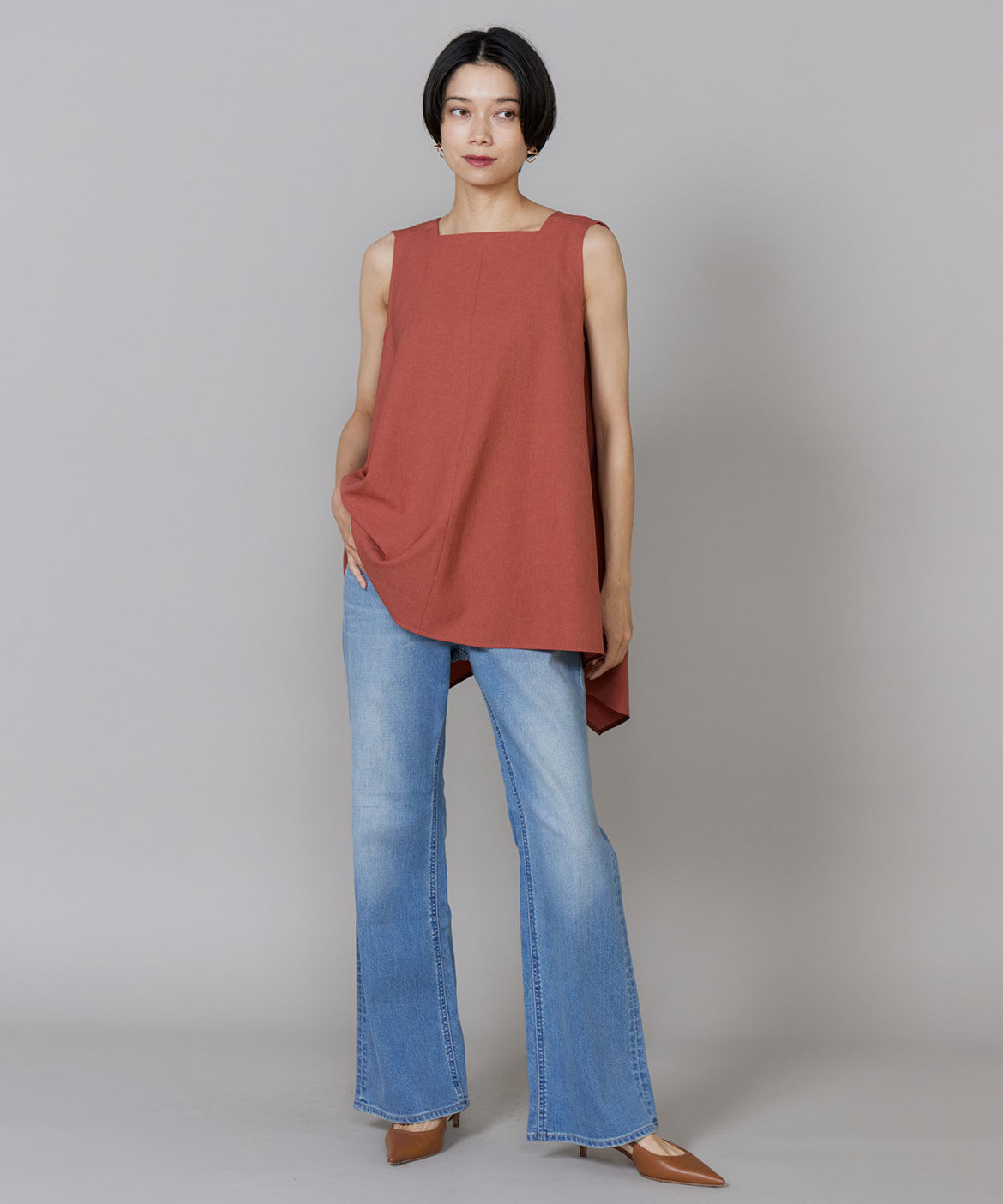 INED「《INED別注》フレアデニム《Healthy DENIM》」|デニム|