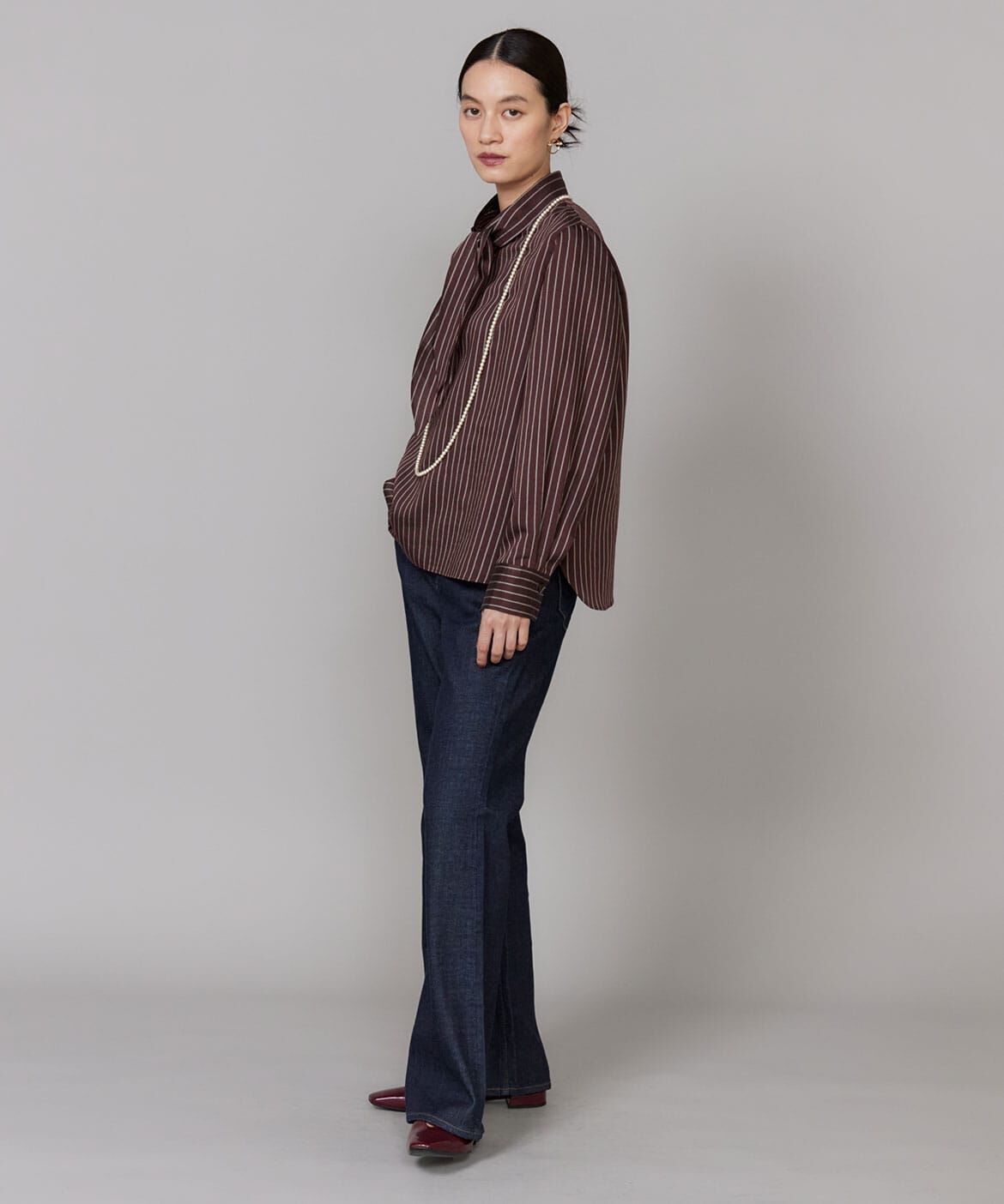 INED「《INED別注》フレアデニム《Healthy DENIM》」|デニム|