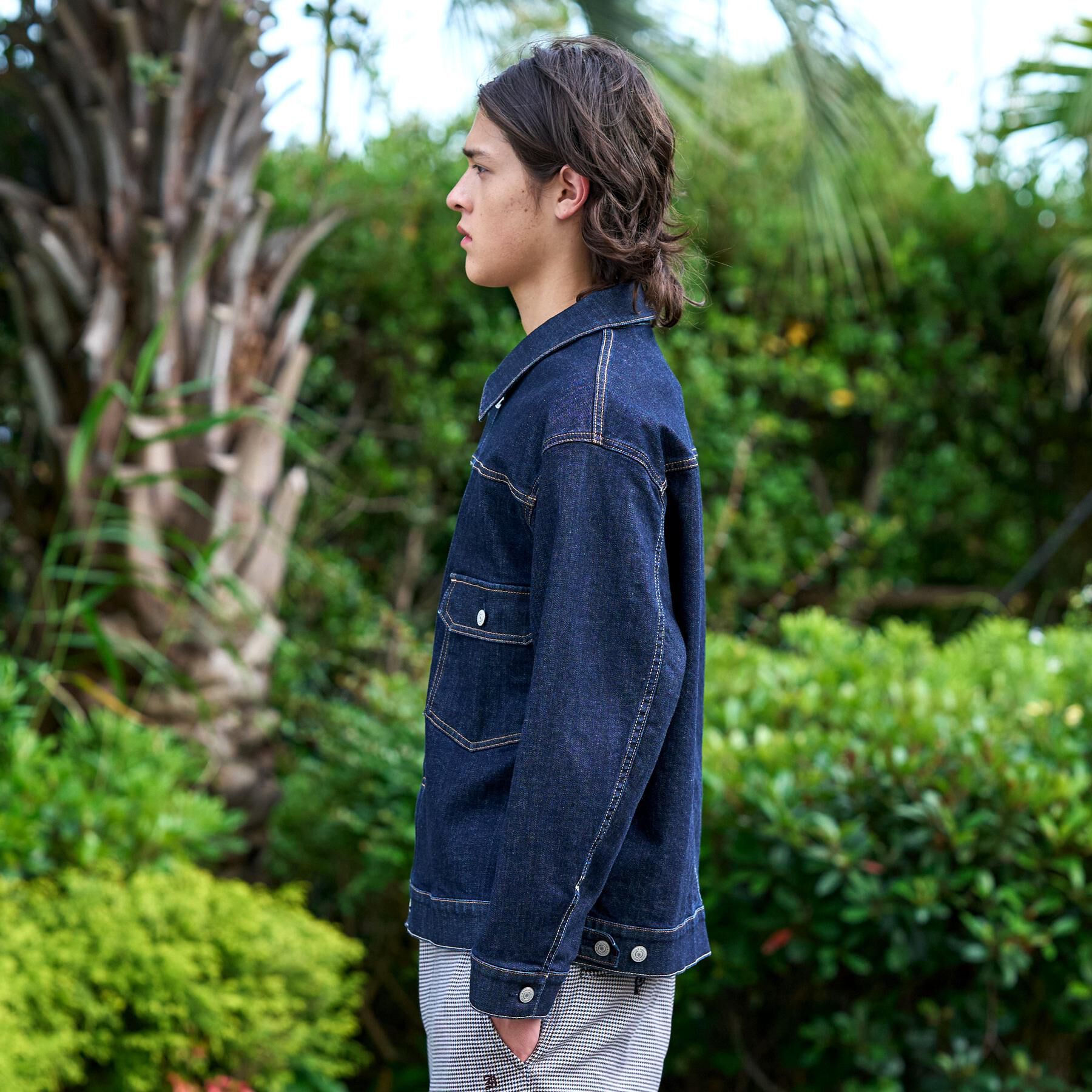 DRESSTERIOR「KAIHARA denim トラッカージャケット」|デニムジャケット|