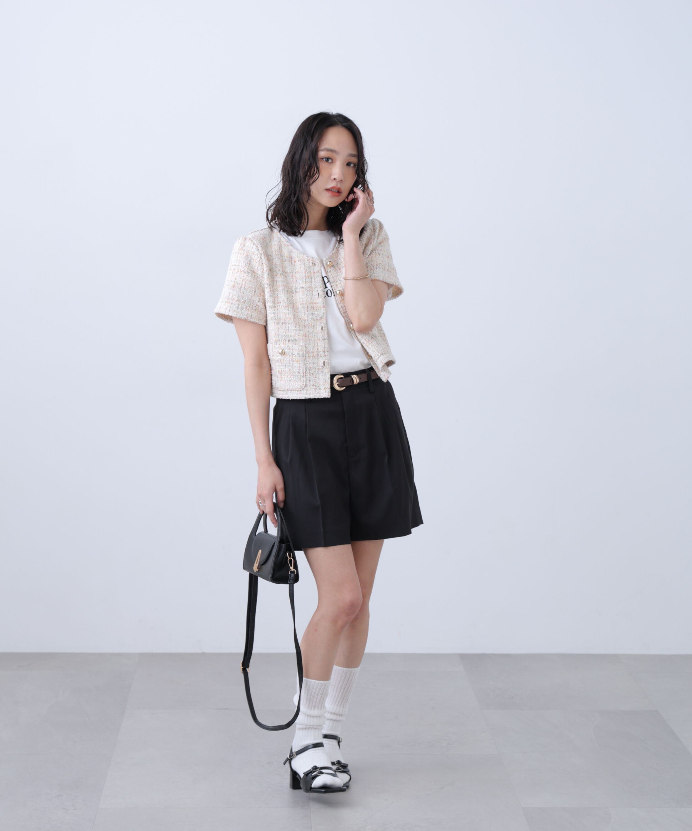  「タックショートパンツ」|その他|