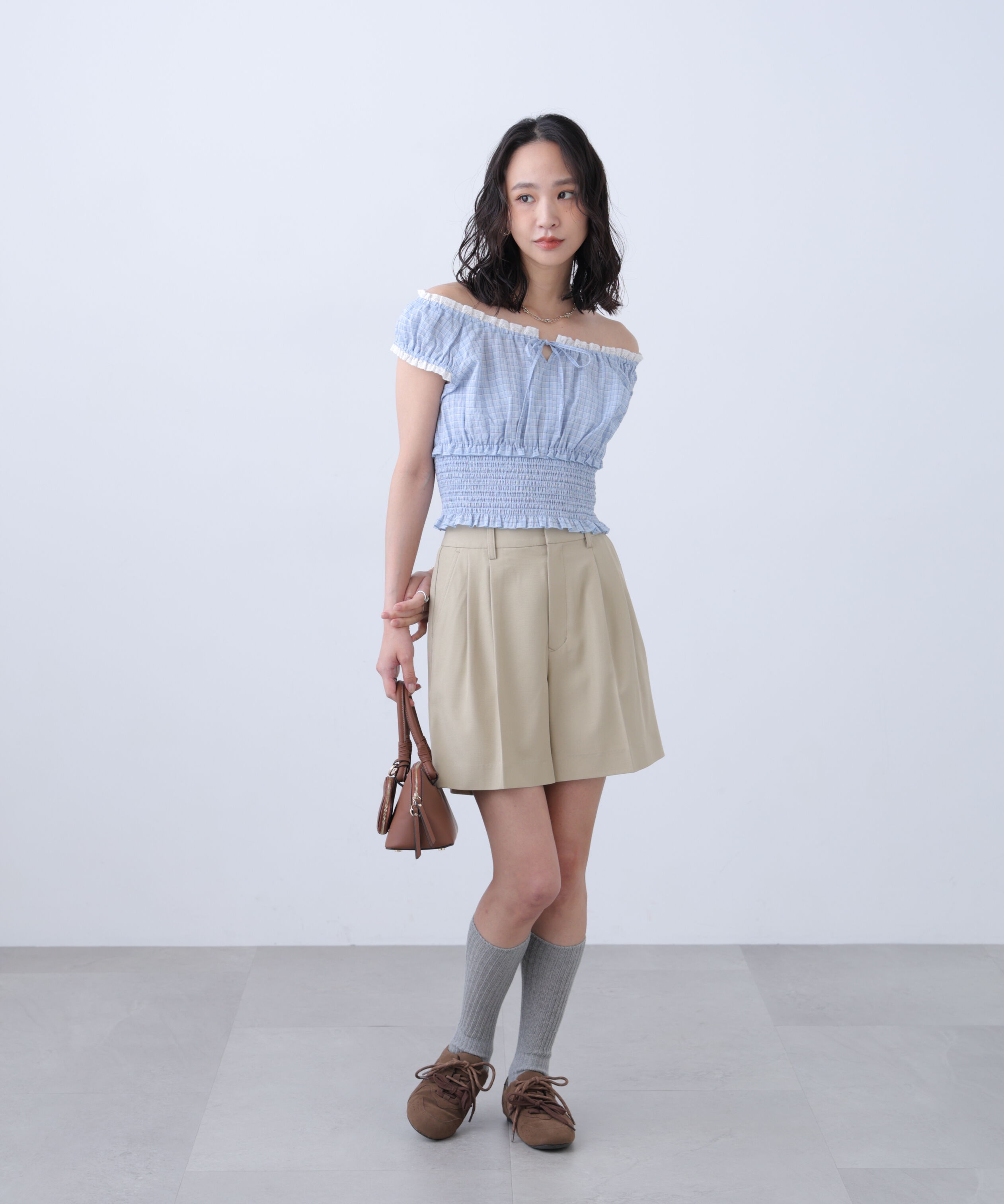  「タックショートパンツ」|その他|