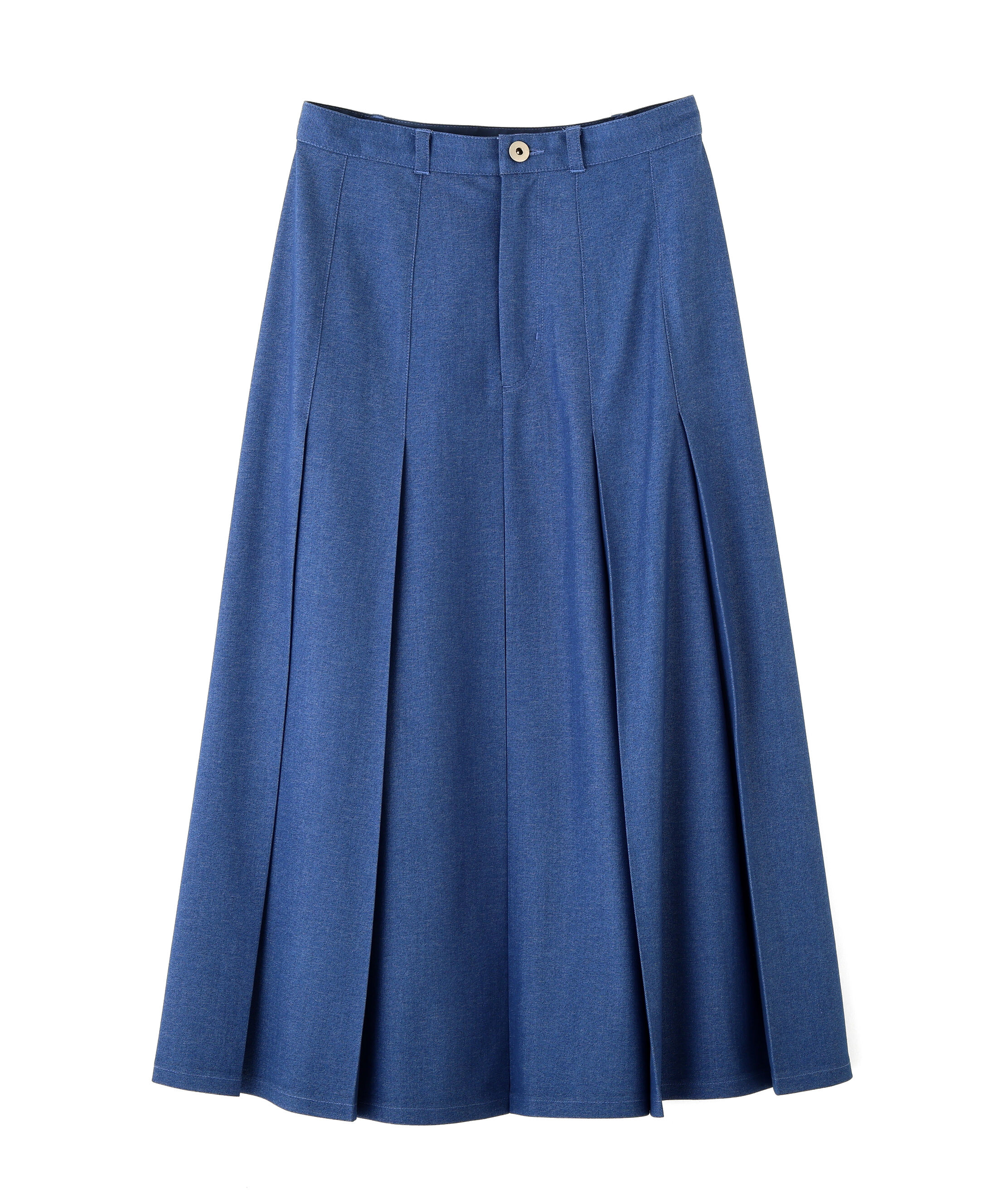 PROPORTION BODY DRESSING「《EDIT COLOGNE》デニムライクプリーツスカート 26SS」|スカート|