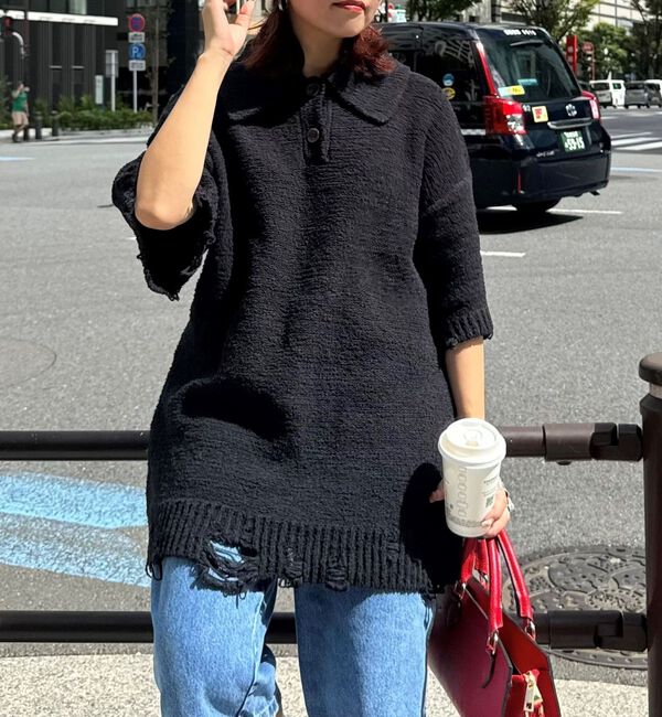 archives「＜Ｌｔｄ＞　ＯＶＥＲ　ＫＮＩＴ　ＯＮＥ－ＰＩＥＣＥ」|チュニック|