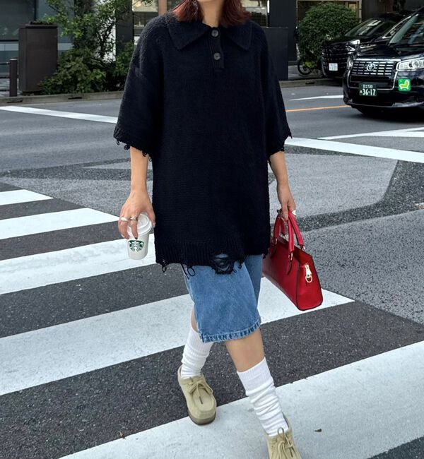 archives「＜Ｌｔｄ＞　ＯＶＥＲ　ＫＮＩＴ　ＯＮＥ－ＰＩＥＣＥ」|チュニック|