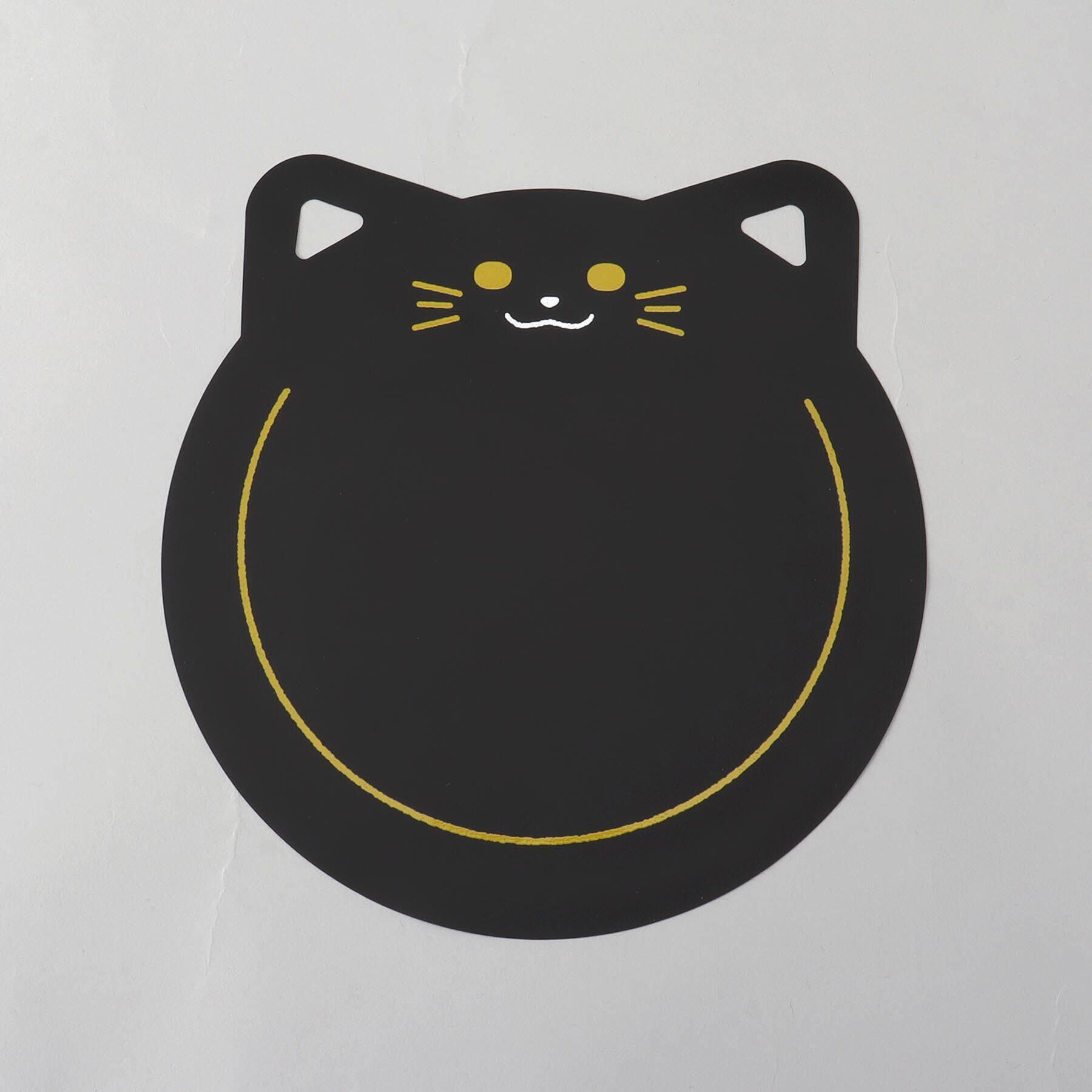 212 KITCHEN STORE「IHヒーター用プロテクトシート W210&times;H220mm くろねこ 2枚入」|食器・キッチングッズ|