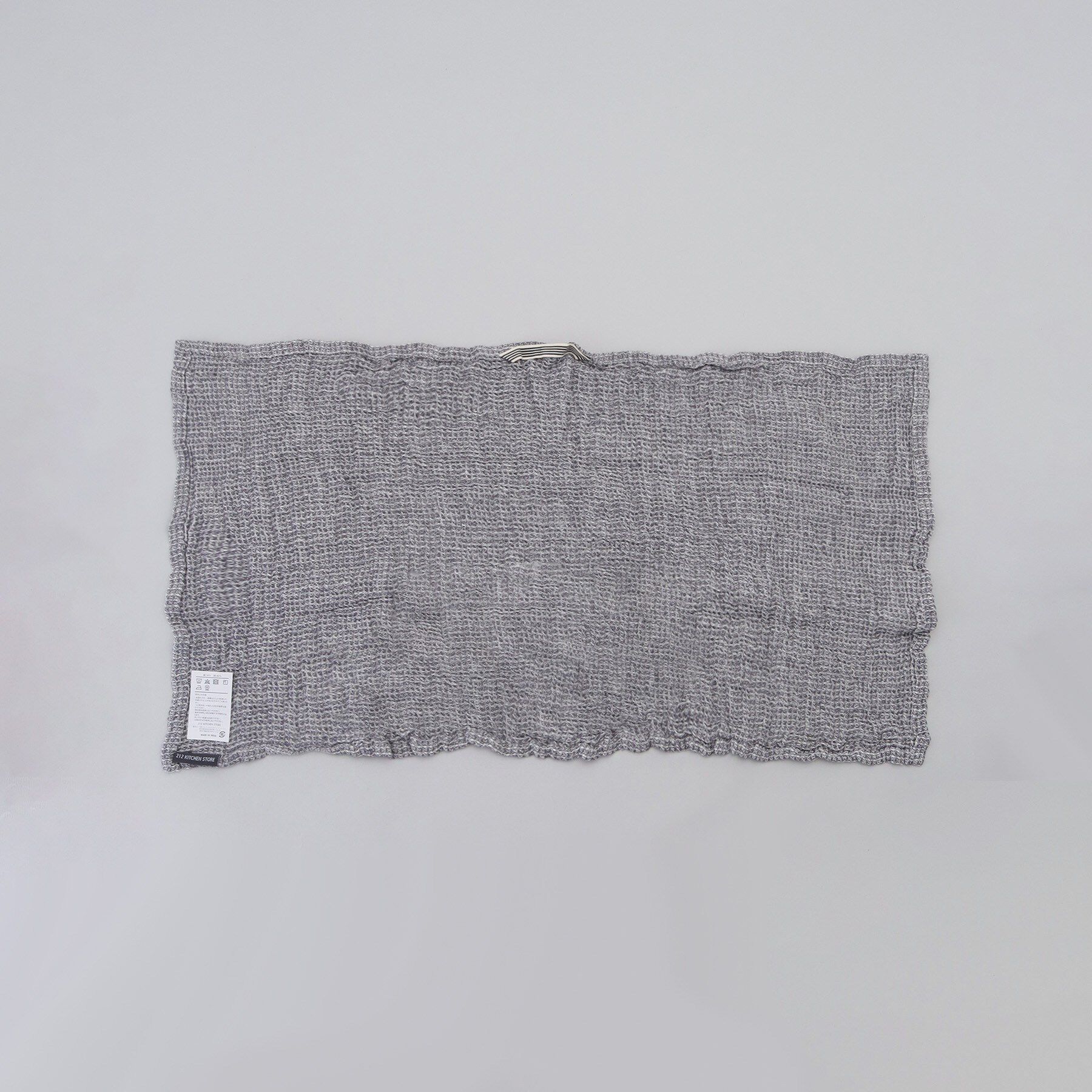212 KITCHEN STORE「LINEN BLENDED キッチンクロス ワッフル GY ＜212Kオリジナル＞」|食器・キッチングッズ|