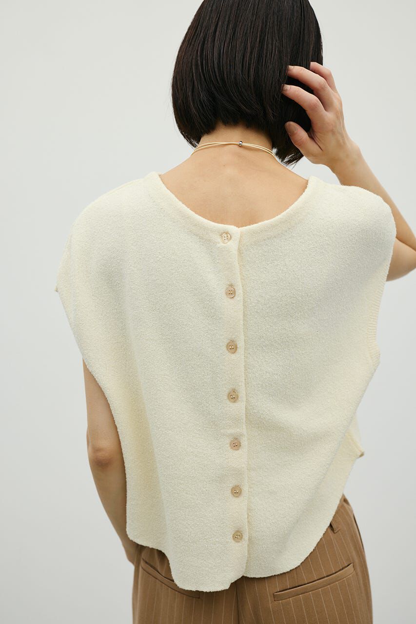 STYLEMIXER「2WAYブークレーニットトップ」|タンクトップ|