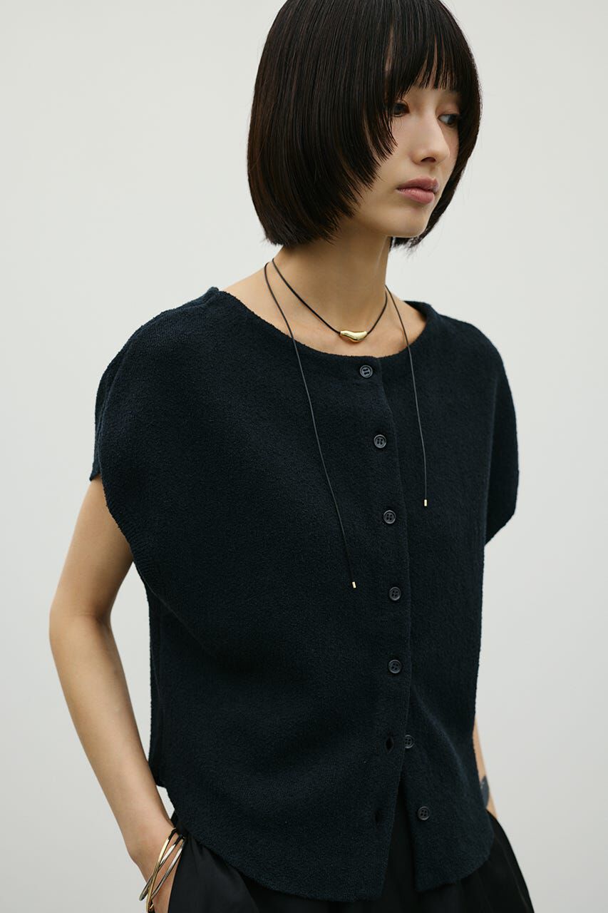STYLEMIXER「2WAYブークレーニットトップ」|タンクトップ|