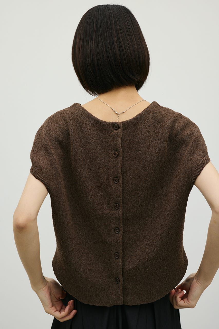 STYLEMIXER「2WAYブークレーニットトップ」|タンクトップ|