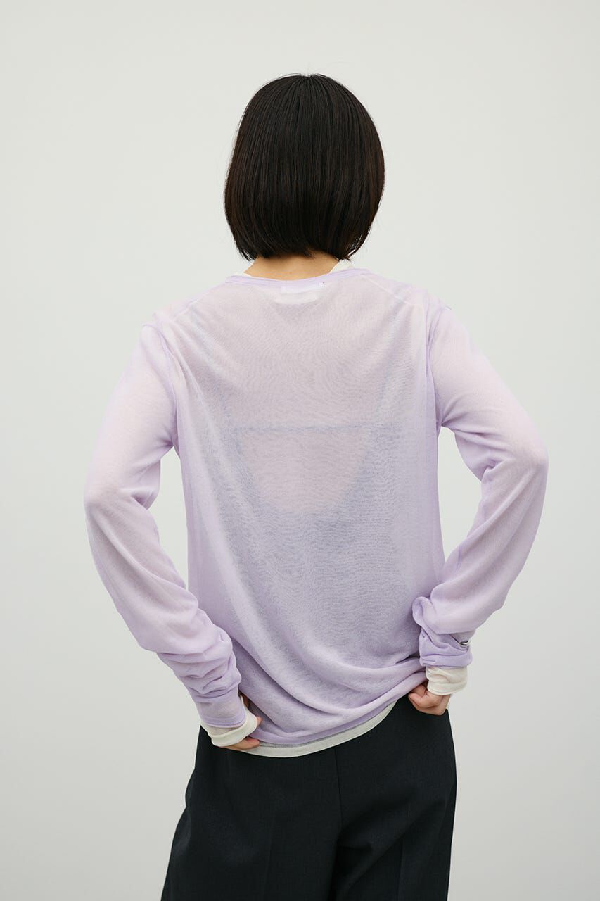 STYLEMIXER「シアースキンニットトップ」|ニット・セーター|