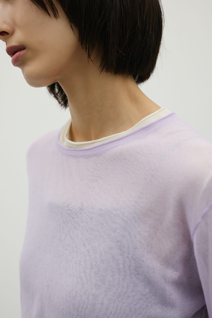 STYLEMIXER「シアースキンニットトップ」|ニット・セーター|