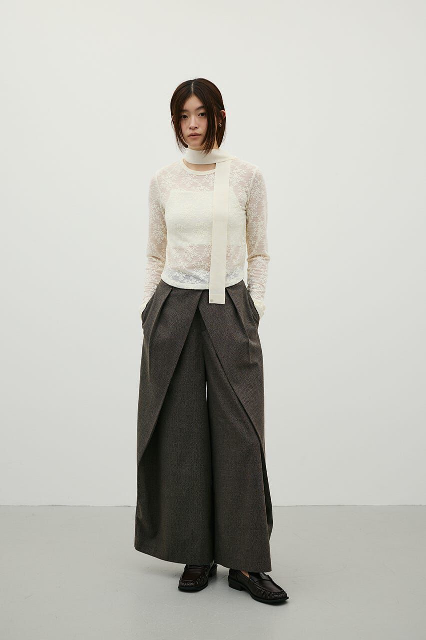 STYLEMIXER「ダブルウエストラップワイドパンツ」|その他|