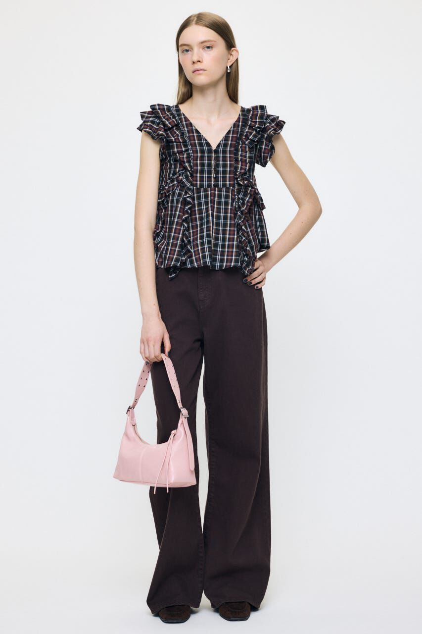 MOUSSY「LOW SLUNG LOOSE フレア」|デニム|
