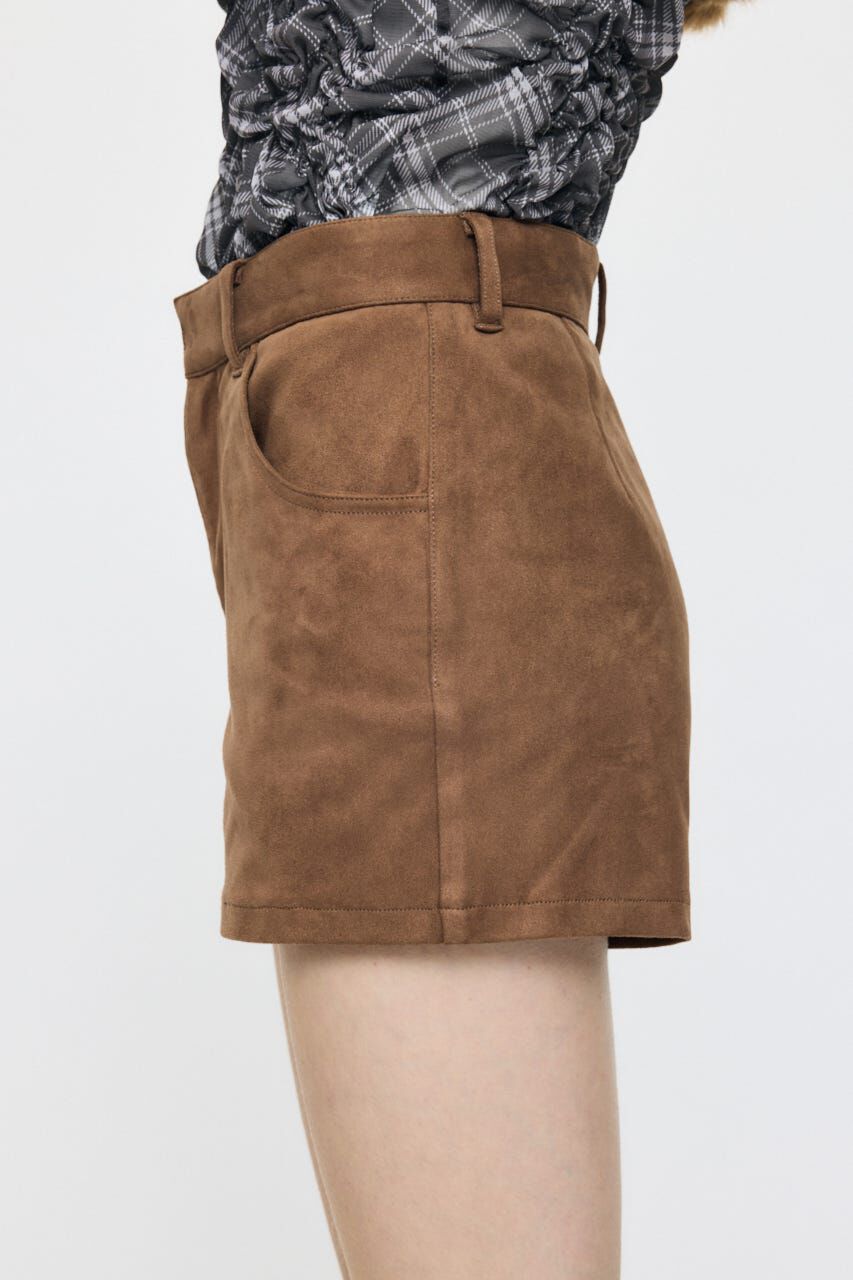 MOUSSY「F/SUEDE MIDRISE ショーツ」|その他|