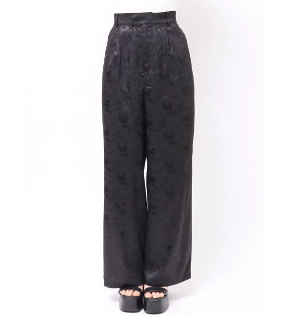 MURUA「ジャガードフラワーワイドパンツ【セットアップ着用可】」|その他|