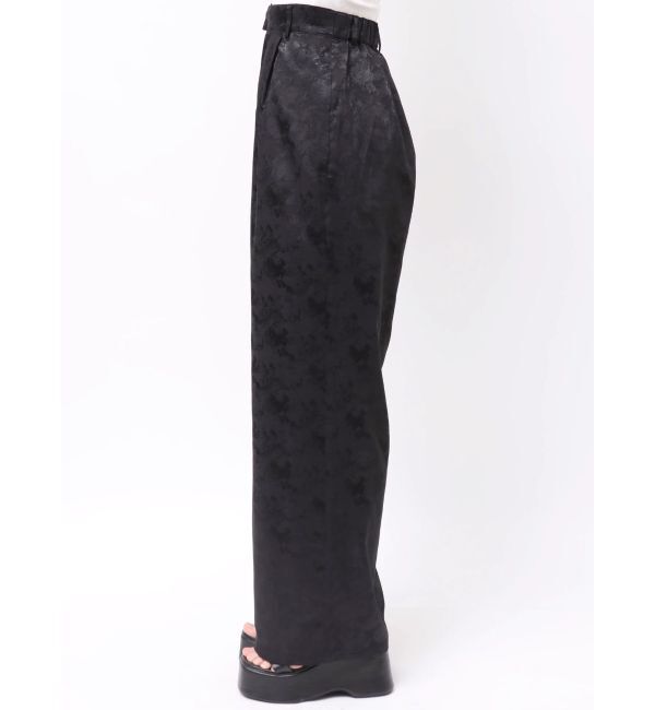 MURUA「ジャガードフラワーワイドパンツ【セットアップ着用可】」|その他|