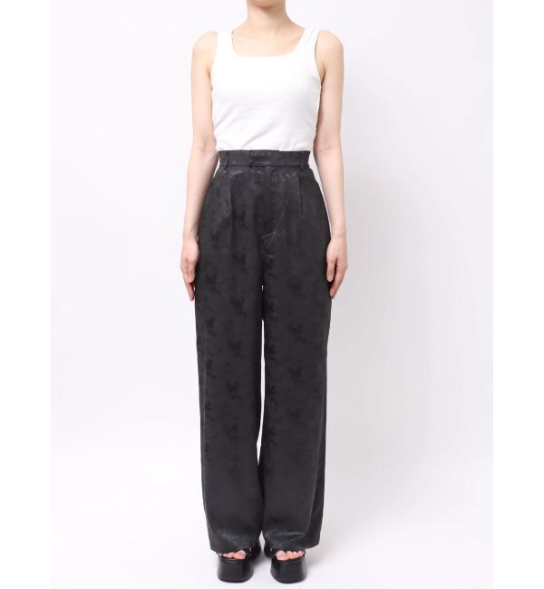 MURUA「ジャガードフラワーワイドパンツ【セットアップ着用可】」|その他|