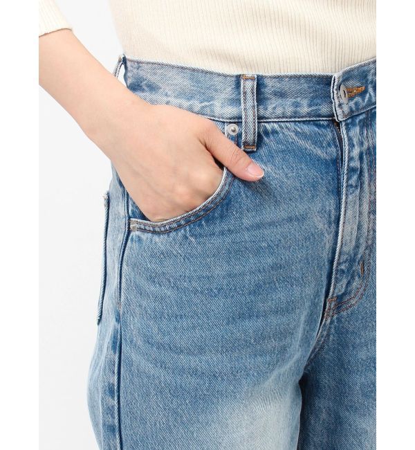LAGUNAMOON「スリムストレートデニムパンツ」|デニム|