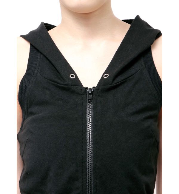 GYDA「Hoodieドッキングノースリスウェットスカートライクミニワンピース」|ワンピース|
