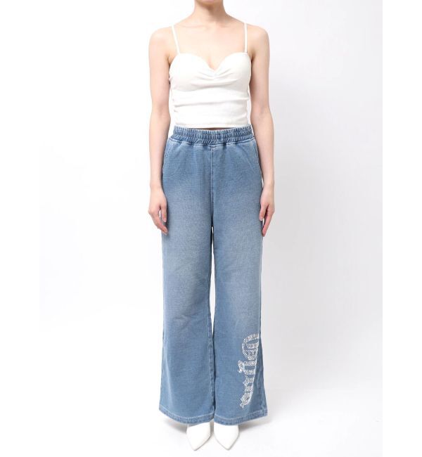 GYDA「GYDAカットデニムフレアパンツ」|その他|